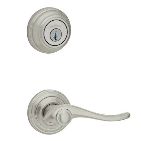 Kwikset Avalon Lever Interior Double Cylinder Handleset Trim 967AVL-RH-15-SMT